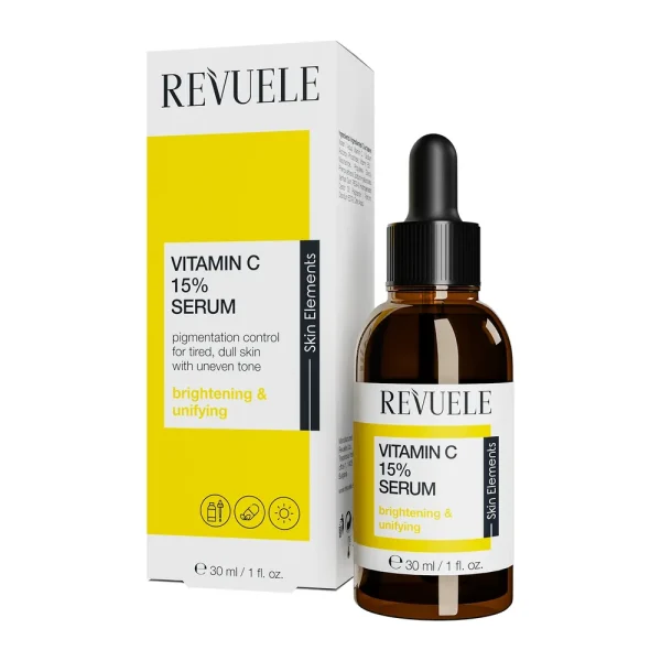 Vitamin C 15% Sérum 30 ml – Revuele Revuele Vitamin C 15% Sérum 30 ml – sérum visage | ParaforYou Maroc
