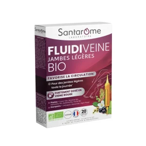 Bio Jambes Légères Favorise la Circulation Ampoules – Santarome Santarome Bio Jambes Légères Favorise la Circulation Ampoules – compléments alimentaires | ParaforYou Maroc