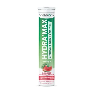 Hydramax Pastèque 20 Pastilles – Santarome Santarome Hydramax Pastèque 20 Pastilles – compléments alimentaires | ParaforYou Maroc