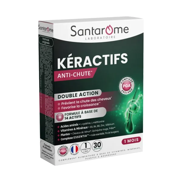 Sublimes Cheveux Anti-Chute 30 Compromies – Santarome Santarome Sublimes Cheveux Anti-Chute 30 Compromies – soins anti-chute | ParaforYou Maroc