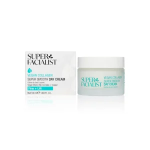 Super Facialist Vegan Collagen Super Smooth Day Cream 50 ml – soins anti-âge | ParaforYou Maroc