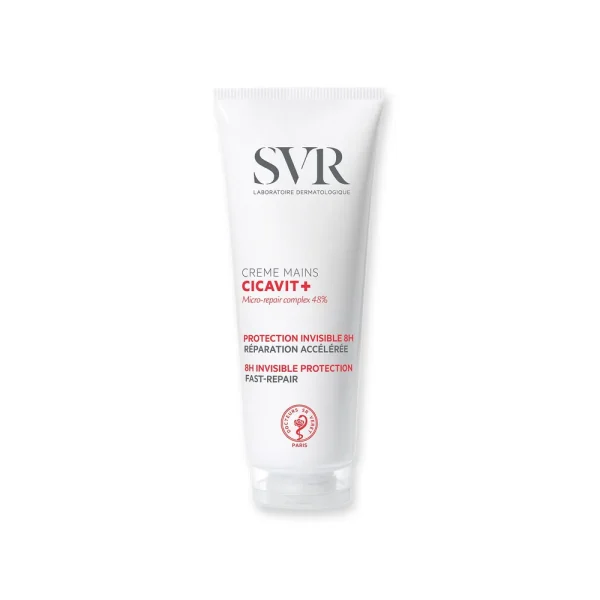 Cicavit+ Crème Mains Protection Invisible 8h Réparation Accélérée 75 g – SVR SVR Cicavit+ Crème Mains Protection Invisible 8h Réparation Accélérée 75 g – soin mains et pieds | ParaforYou Maroc