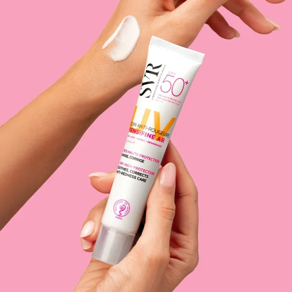 Sensifine Ar Crème Solaire Apaisante Anti-Rougeurs SPF50+ 40 ml – SVR SVR Sensifine Ar Crème Solaire Apaisante Anti-Rougeurs SPF50+ 40 ml – protection solaire visage | ParaforYou Maroc