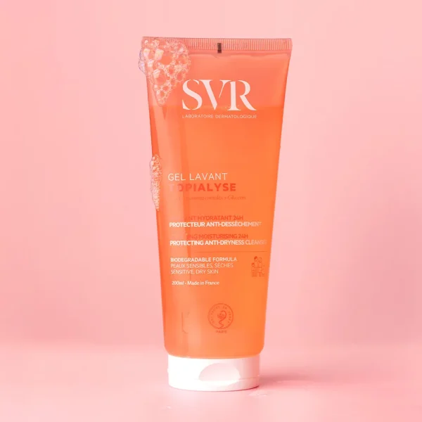 Topialyse Gel Lavant Apaisant Hydratant 24h 200 ml – SVR SVR Topialyse Gel Lavant Apaisant Hydratant 24h 200 ml – hygiène du corps | ParaforYou Maroc