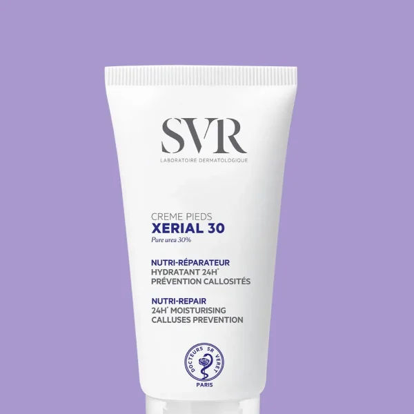 Xerial 30 Crème Pieds Nutri-Réparateur Hydratant 24h Prévention Callosités 50 ml – SVR SVR Xerial 30 Crème Pieds Nutri-Réparateur Hydratant 24h Prévention Callosités 50 ml – soin mains et pieds | ParaforYou Maroc