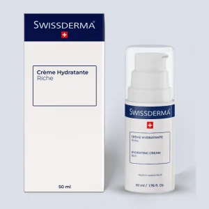 Swissderma Crème Hydratante Riche 50 ml – soin hydratant visage | ParaforYou Maroc