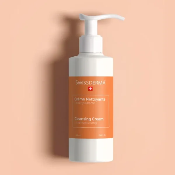 Crème Nettoyante Ultra Hydratante 200 ml – Swissderma Swissderma Crème Nettoyante Ultra Hydratante 200 ml – nettoyant visage | ParaforYou Maroc