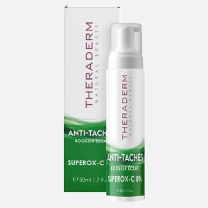 Theraderm Crème Anti-Taches Booster Éclat Superox-C 50 ml – soins anti-taches | ParaforYou Maroc