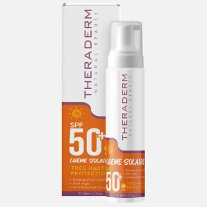 Crème Solaire Spf50+ 50 ml – Theraderm Theraderm Crème Solaire Spf50+ 50 ml – protection solaire corps | ParaforYou Maroc