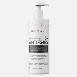 Shampoing Anti-Gris 400 ml – Theraderm Theraderm Shampoing Anti-Gris 400 ml – shampoing | ParaforYou Maroc