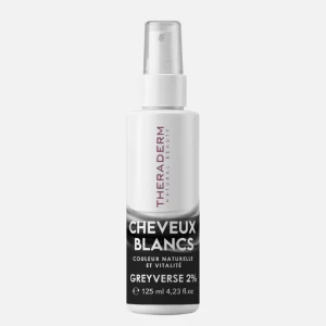 Theraderm Spray Anti-Cheveux Blancs Greyverse 125 ml – après-shampoings et soins capillaires | ParaforYou Maroc