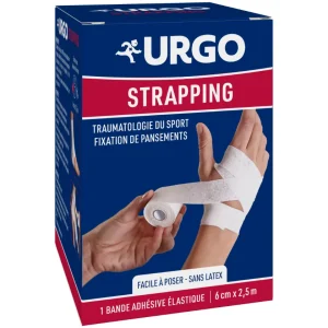 Urgo Douleurs Strapping Bande 6cmx2,5m – pansements et premiers soins | ParaforYou Maroc