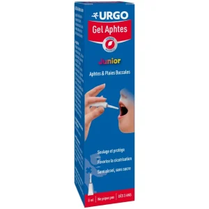 Urgo Junior Gel Aphtes et Plaies Buccales Enfants 8 ml – compléments alimentaires | ParaforYou Maroc